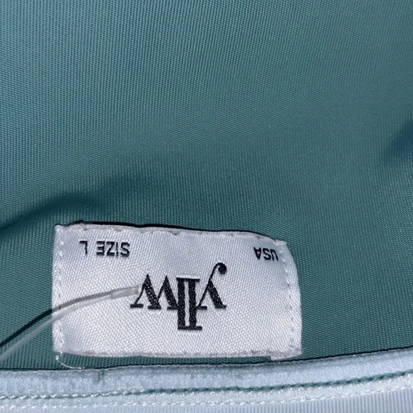 Yllw the brand ABLE LONG BODYSUIT- BODY GREEN size Large - Picture 6 of 6